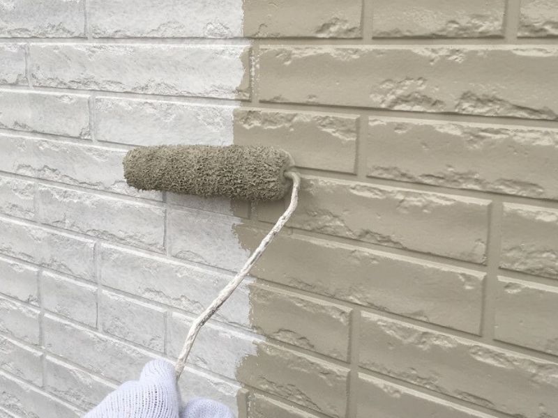 塗装工事の様子